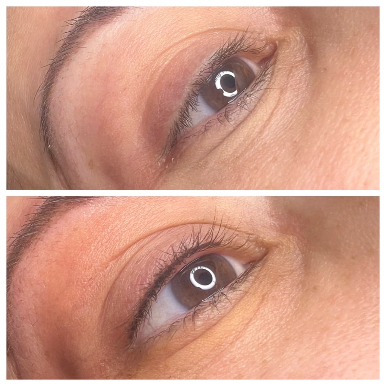 Cosmetic Tattoos + Fine Line eyeliner tattoo on Face by Versa_PMU on TattMe