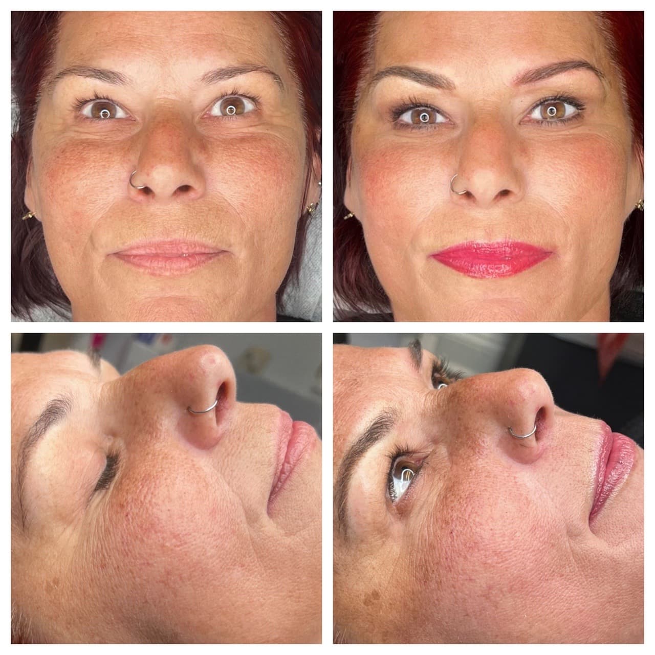 Cosmetic Tattoos + Microblading lips tattoo on Face by Versa_PMU on TattMe