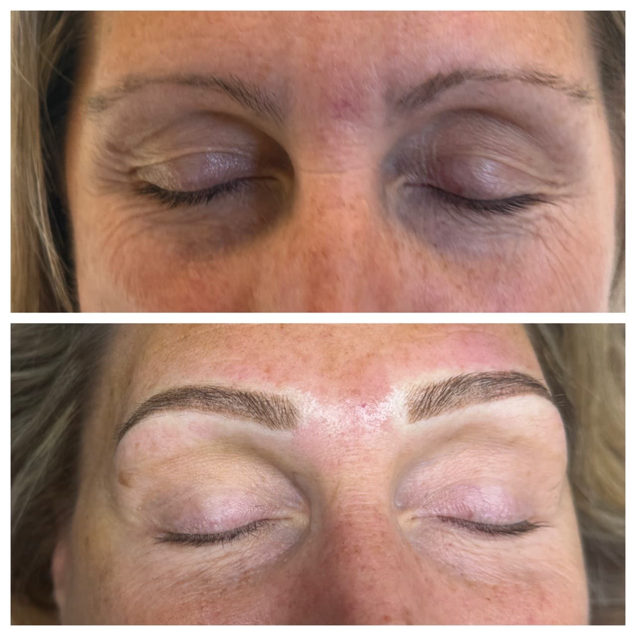 Microblading + Cosmetic Tattoos eyebrows tattoo on Face by Versa_PMU on TattMe