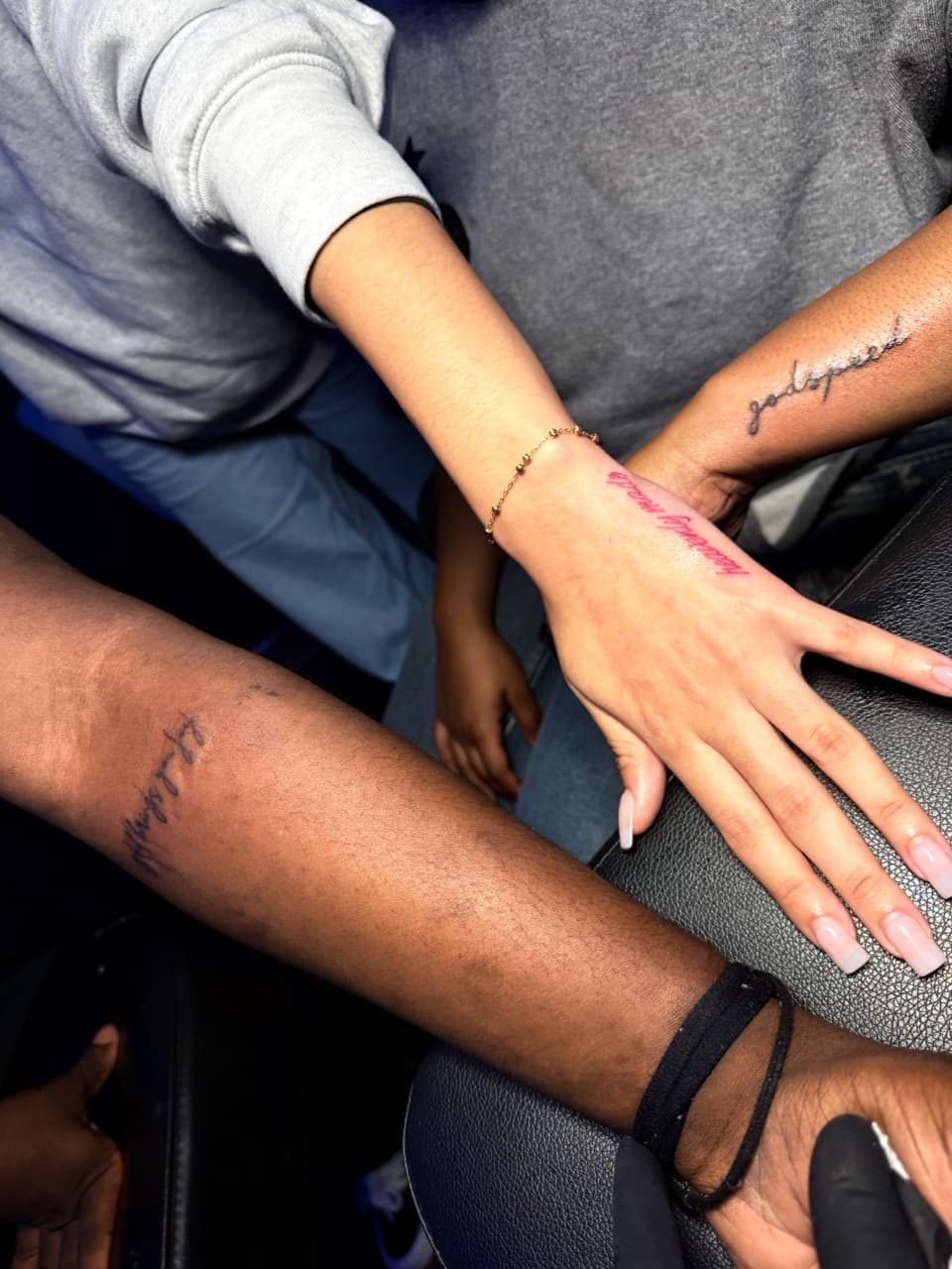 Lettering + Script words tattoo on Forearm by Chris_Brooks on TattMe
