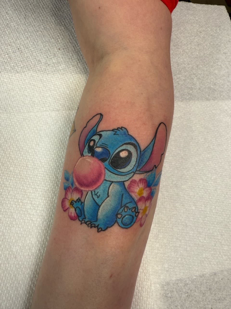 Cartoon + Color stitch tattoo on Forearm by Matt_Mason_Tattoos on TattMe