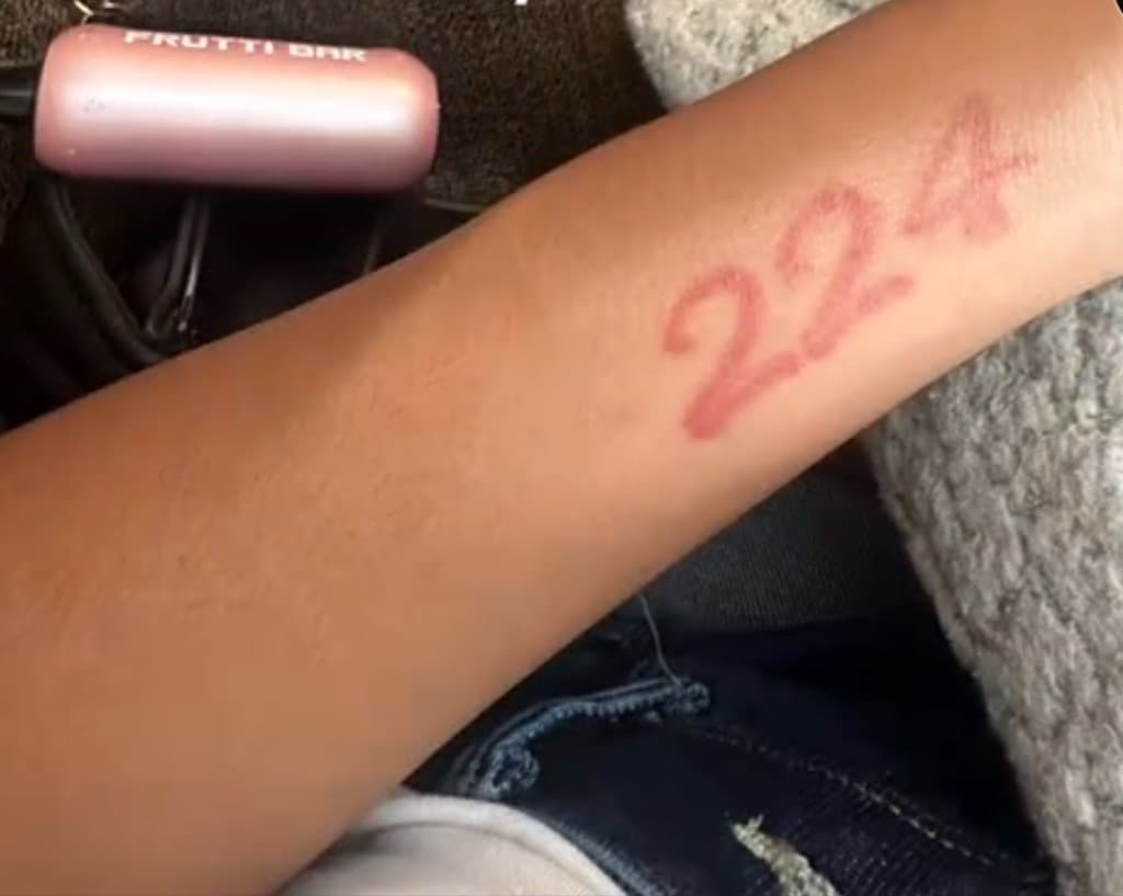 numbers tattoo on Forearm by BreezyInk on TattMe