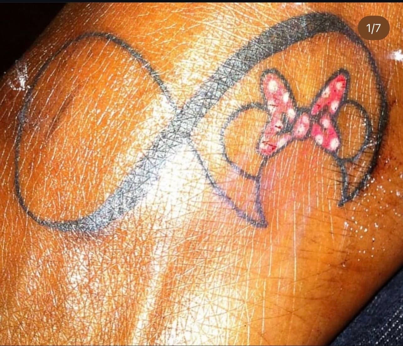 Illustrative + Color infinity symbol tattoo on Ankle by Art_by_Prynce on TattMe