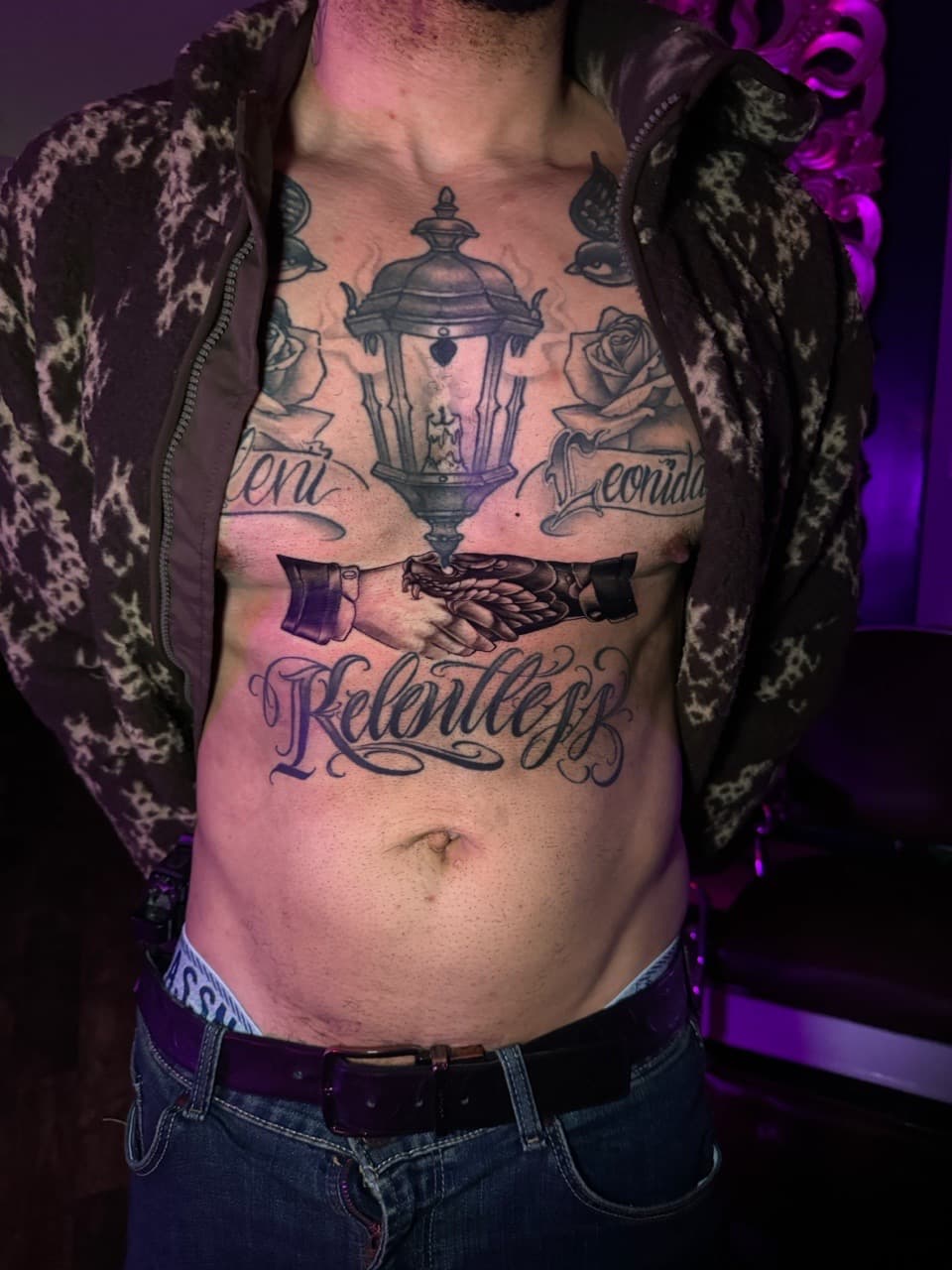Black & Grey + Lettering lantern tattoo on Stomach by Mike_Whyt on TattMe