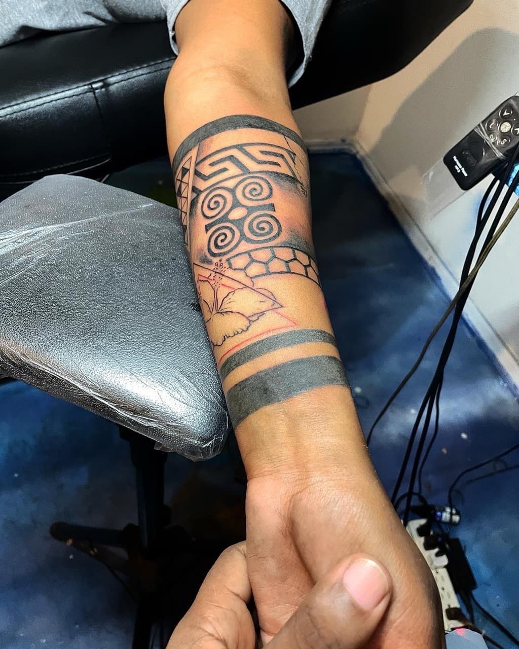 Polynesian + Tribal patterns tattoo on Forearm by INKK_LYFE on TattMe