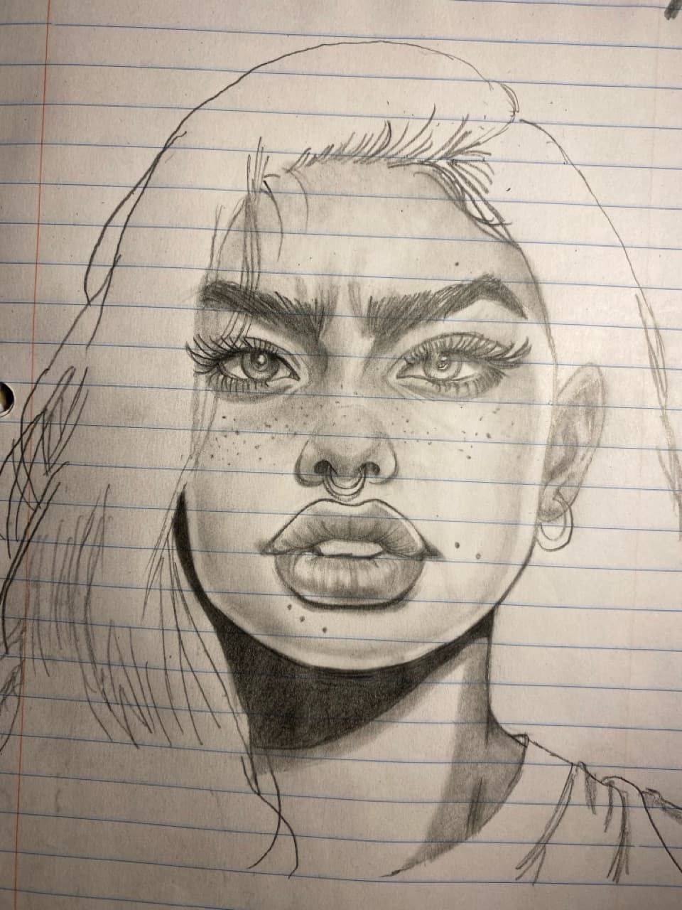 Illustrative + Sketch woman tattoo by ONEWAY_Ink on TattMe