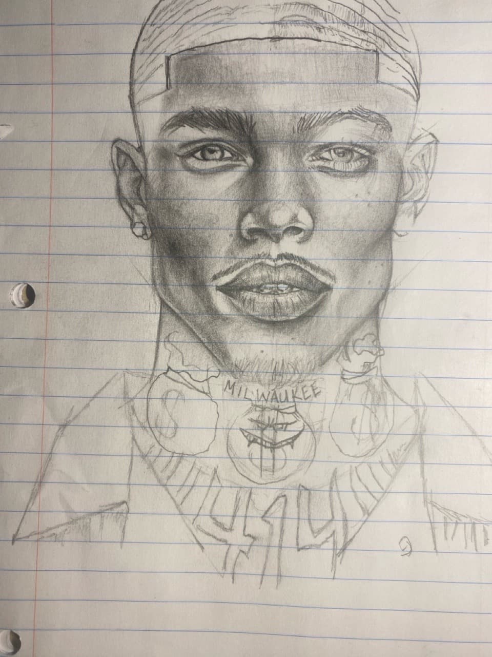 Sketch + Portrait man tattoo by ONEWAY_Ink on TattMe