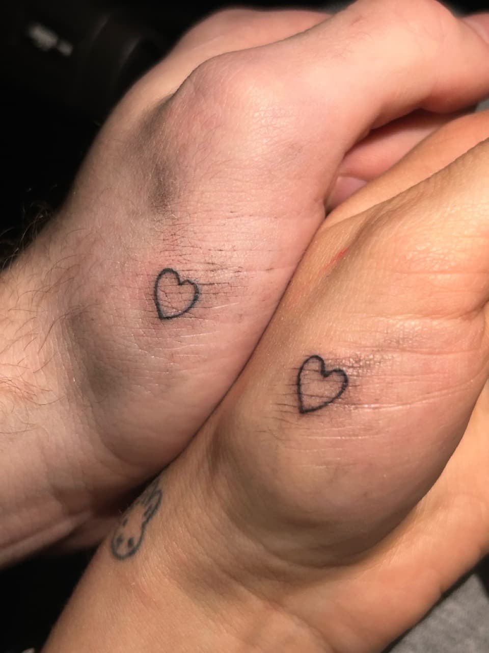 Fine Line + Minimalist hearts tattoo on Wrist by b13nk on TattMe