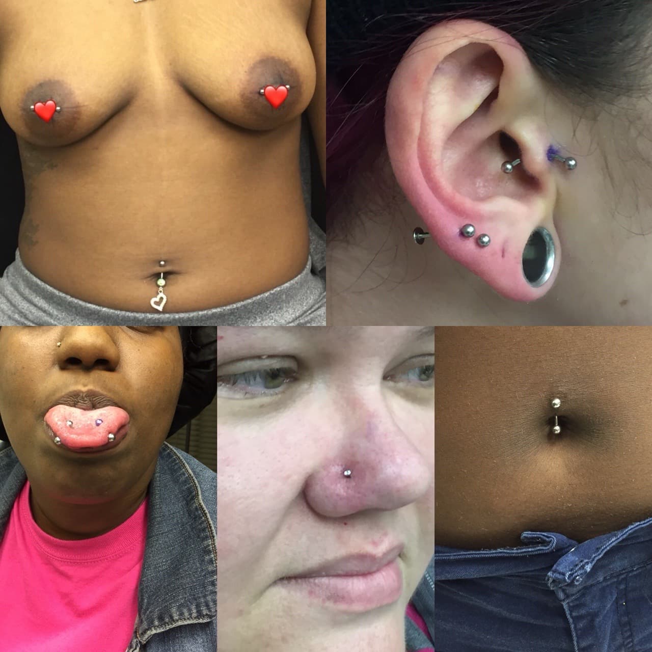 piercings tattoo by Titan_Ink on TattMe