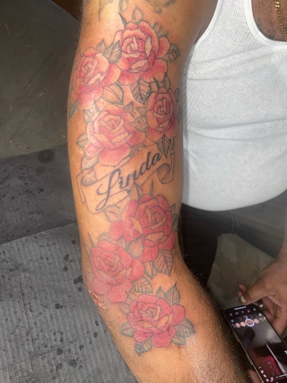 Traditional + Floral roses tattoo on Forearm by 4oeMag_Tattoos on TattMe
