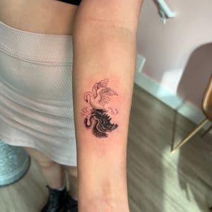 Black & Grey Animal tattoo on Forearm by cozinks on TattMe