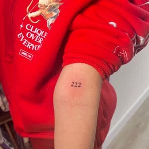 Fine Line Script tattoo on Forearm by cozinks on TattMe