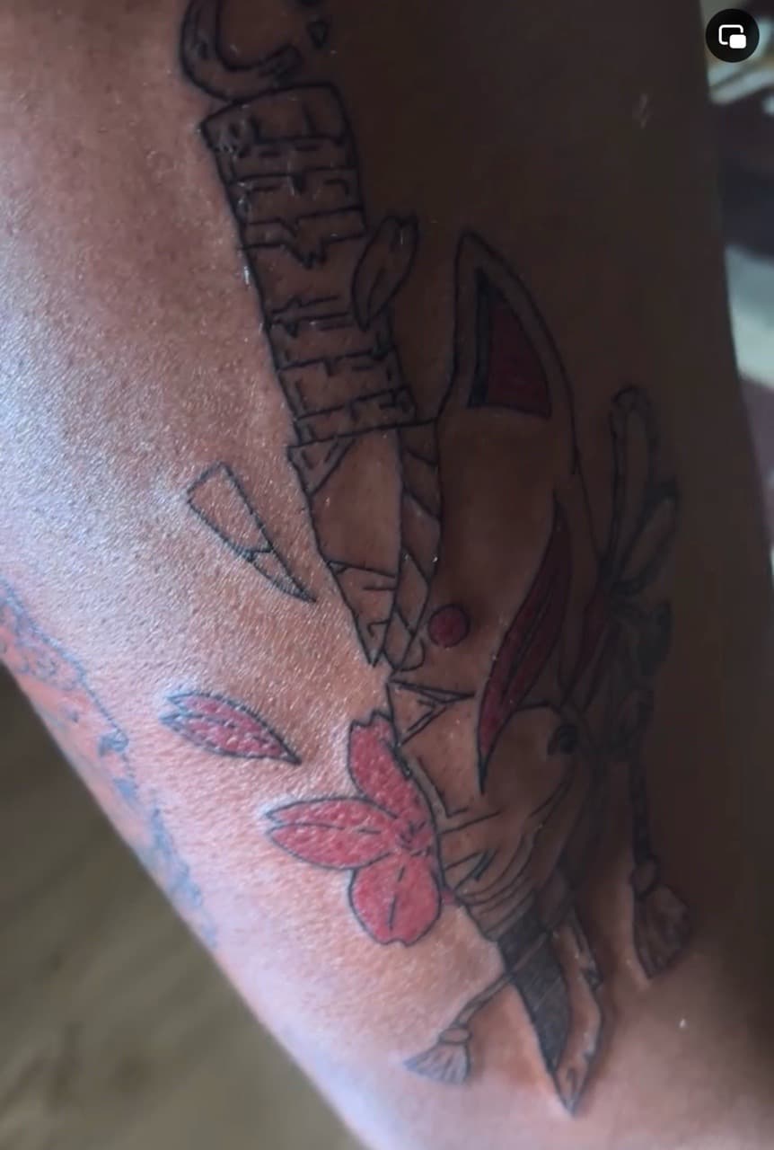 Japanese + Illustrative kitsune mask tattoo on Forearm by Mona_Lisa on TattMe