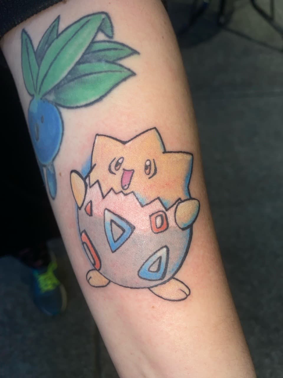 Color + Anime pokémon tattoo on Forearm by Zoe_Bates on TattMe