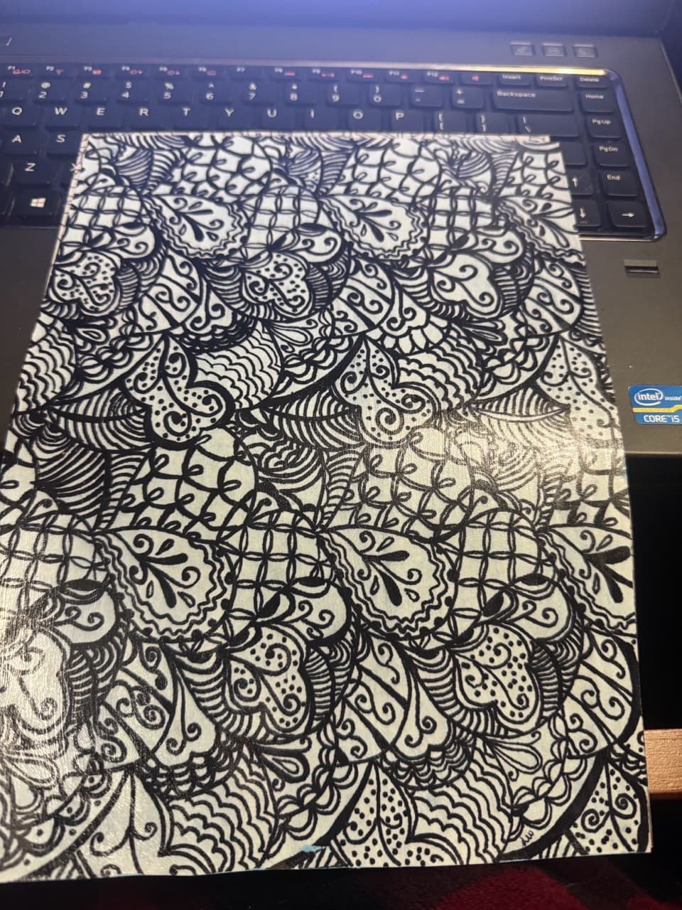 Black-work + Fine Line patterns tattoo by Jaq_Jaq on TattMe