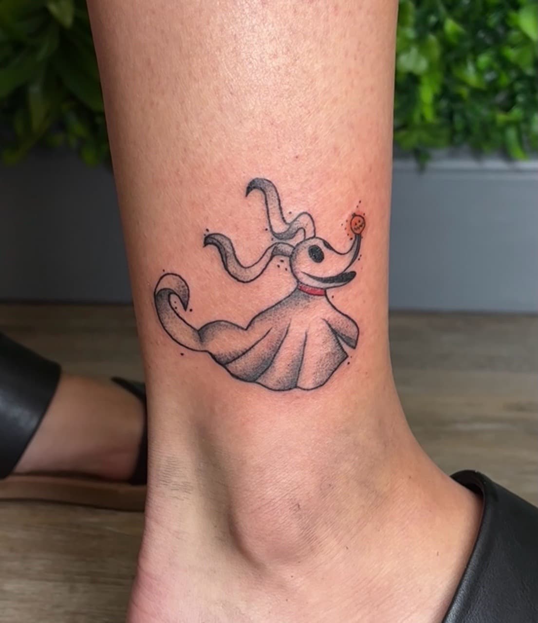 Pop Culture + Cartoon zero tattoo on Ankle by Jniceinkz on TattMe