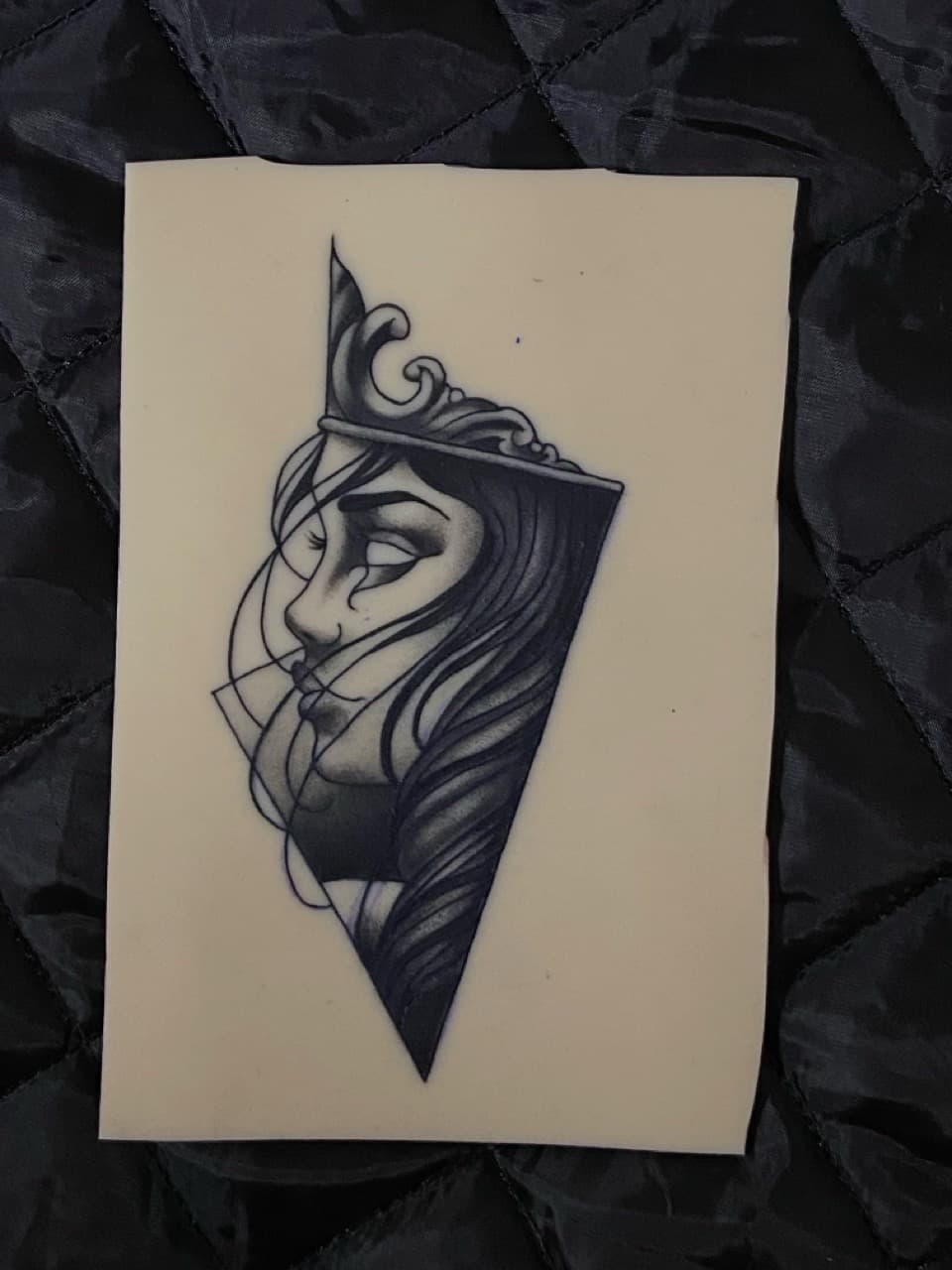 Black & Grey + Illustrative woman tattoo by Jniceinkz on TattMe