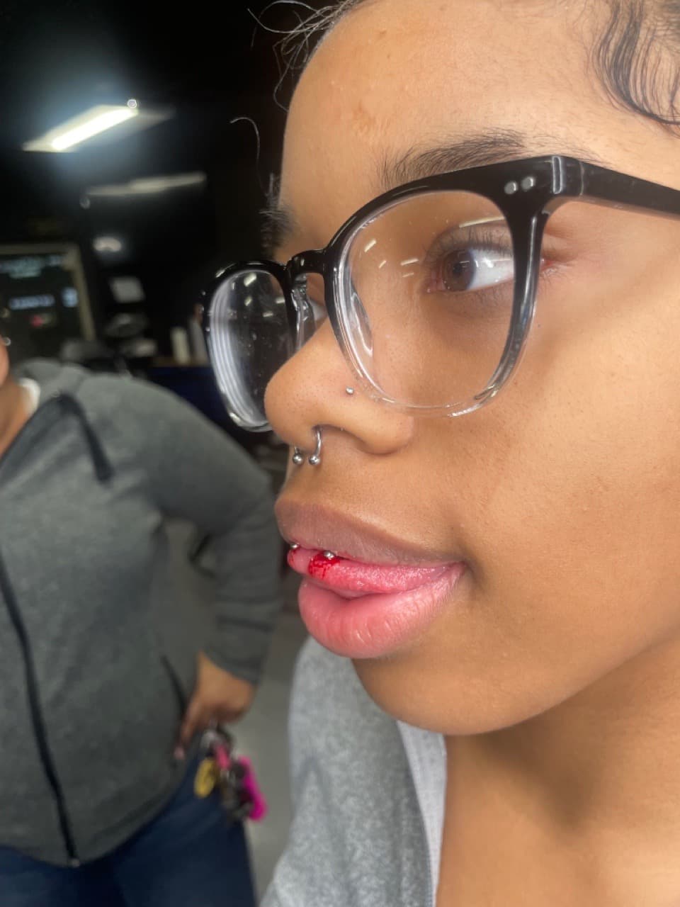 person tattoo on Face by Princessyz_Ink on TattMe
