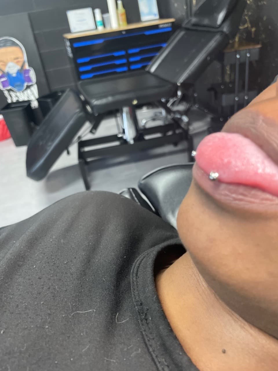 piercing tattoo on Face by Princessyz_Ink on TattMe