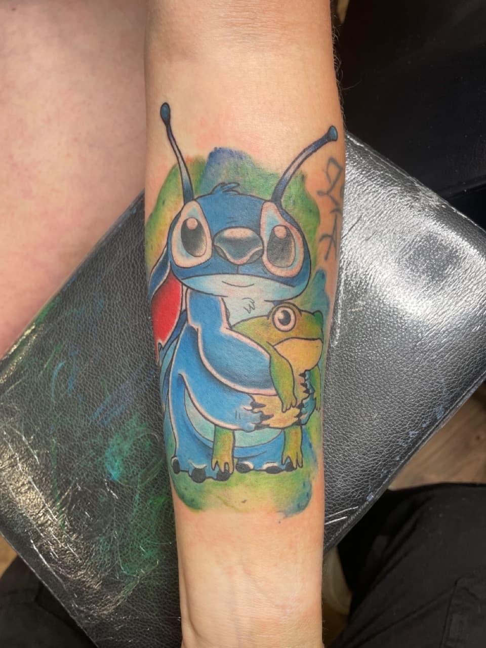 Color + Cartoon stitch tattoo on Forearm by Dark_Alchemy_Studios on TattMe