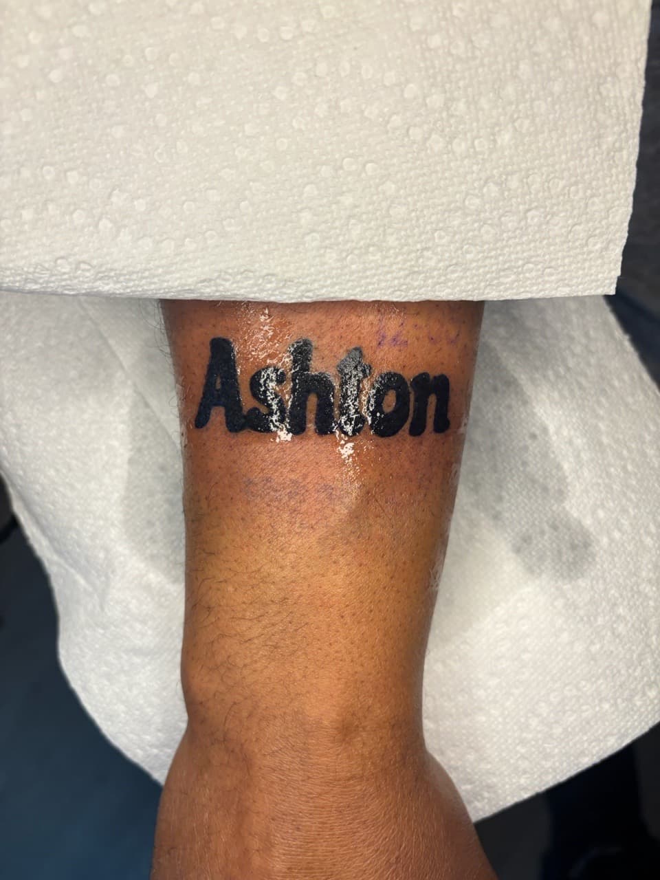Lettering + Script name tattoo on Forearm by 33_Tattoos on TattMe