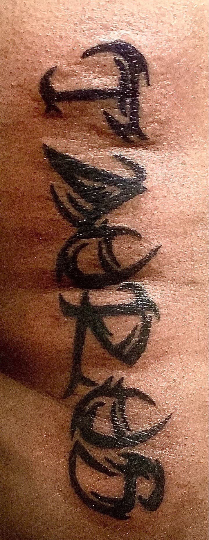 Tribal + Black-work symbols tattoo by Kaapt3ntattoos on TattMe