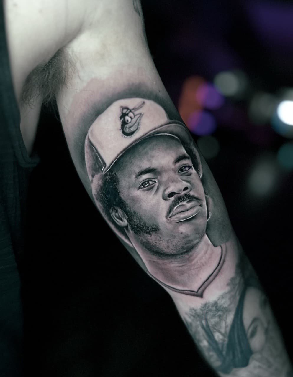 Realism + Black & Grey man tattoo on Upper Arm by Cael_Tattoos on TattMe
