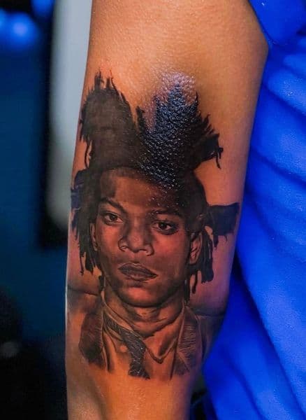 Black & Grey + Realism portrait tattoo on Upper Arm by Callme_Lroy on TattMe