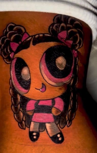 Cartoon + Color cartoon tattoo on Shoulder by Yaya on TattMe