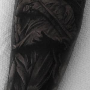 Black & Grey + Realism statue tattoo on Forearm by Tattoos_By_Danny_Cruz on TattMe
