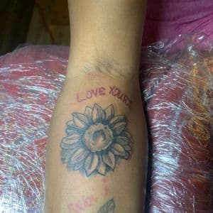 Neo-Traditional Flowers tattoo on Forearm by Prophesa_ink on TattMe