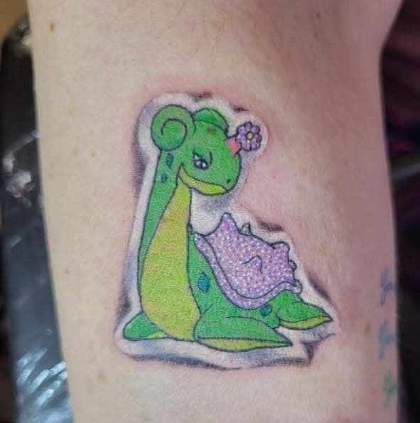 Cartoon + Color cartoon character tattoo on Upper Arm by ggtat2z_1487 on TattMe