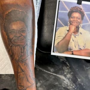 Portrait + Realism woman tattoo on Forearm by 438Star on TattMe