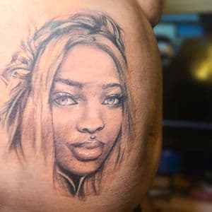 Realism + Portrait woman tattoo on Side (Torso) by Jacob_Love_TD on TattMe