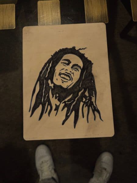 Illustrative + Portrait bob marley tattoo by Certified__OB on TattMe