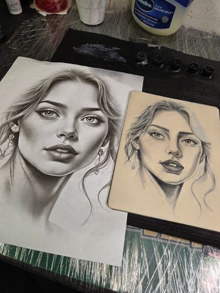 Realism + Portrait Realism woman tattoo by Certified__OB on TattMe