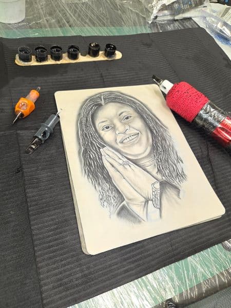 Realism + Black & Grey woman tattoo by Certified__OB on TattMe