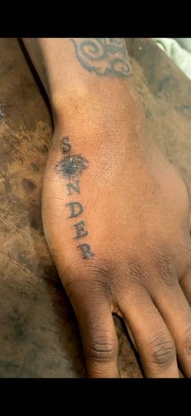 Minimalist hand tattoo tattoo by Inkbykey_ on TattMe