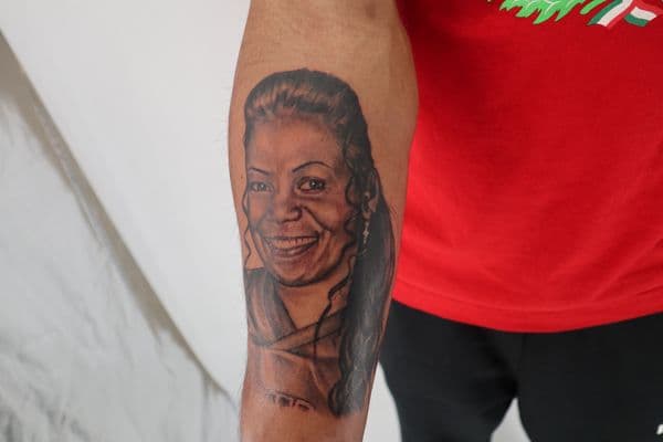 Portrait + Black & Grey woman tattoo on Forearm by Juanyane on TattMe