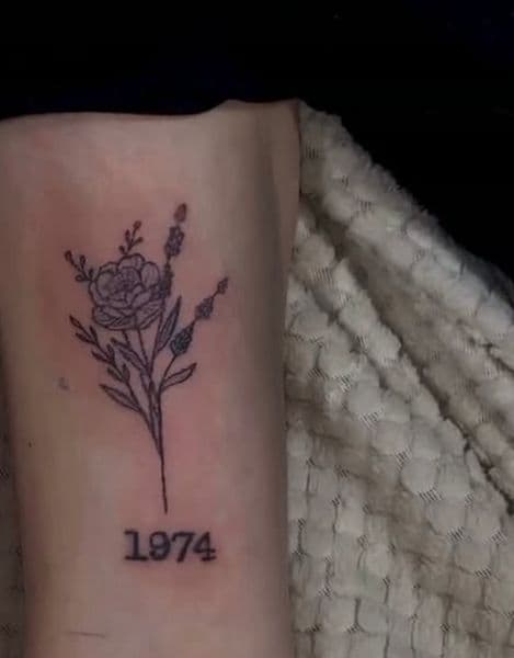 Fine Line + Black-work flowers tattoo on Forearm by linedbylia on TattMe