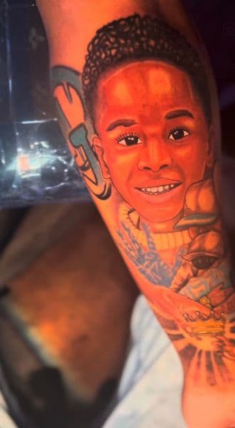 Realism + Color child tattoo on Forearm by rich_inkq on TattMe