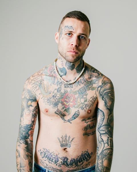 American Traditional + Lettering lettering tattoo on Full Body by Adimiz_Tattoo on TattMe
