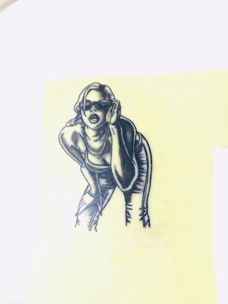 Black & Grey + Illustrative woman tattoo by Elite_Tatts on TattMe