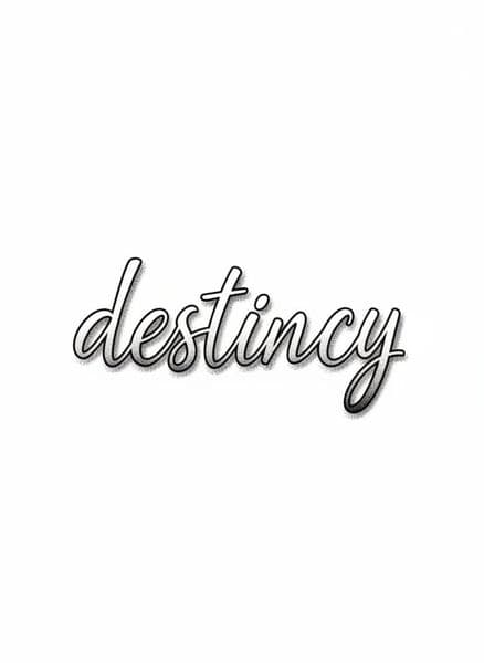 Lettering + Script destiny tattoo by KUSTOM_INK_TATTOOS on TattMe