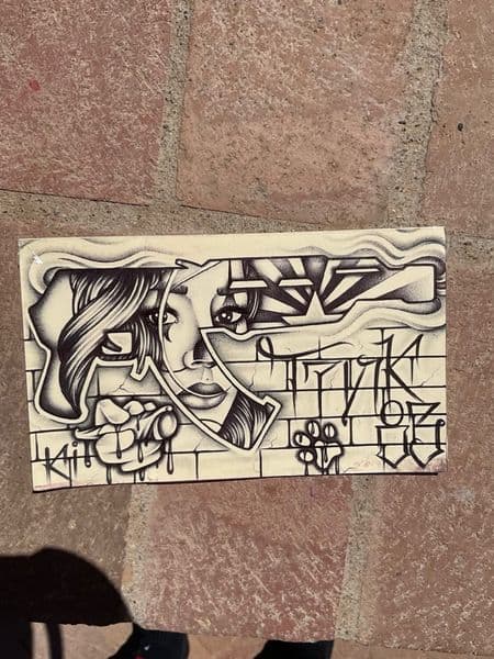 Black & Grey + Chicano woman tattoo by KUSTOM_INK_TATTOOS on TattMe