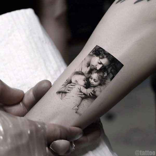 Realism + Black & Grey family tattoo on Forearm by Ruth_usyw7627t on TattMe