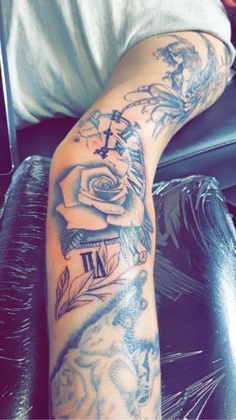 Black & Grey + Illustrative clock tattoo on Forearm by Dcmbrs_finest on TattMe