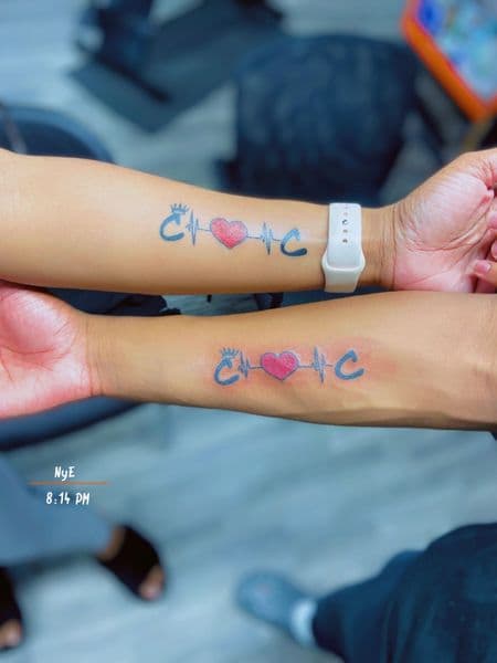 Lettering + Fine Line letters tattoo on Forearm by Dcmbrs_finest on TattMe