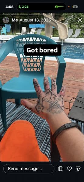 drawings tattoo on Hand by big_pimp_brayden on TattMe
