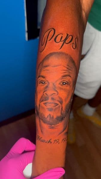 Realism + Portrait portrait tattoo on Forearm by Rell_MadeYouInk on TattMe